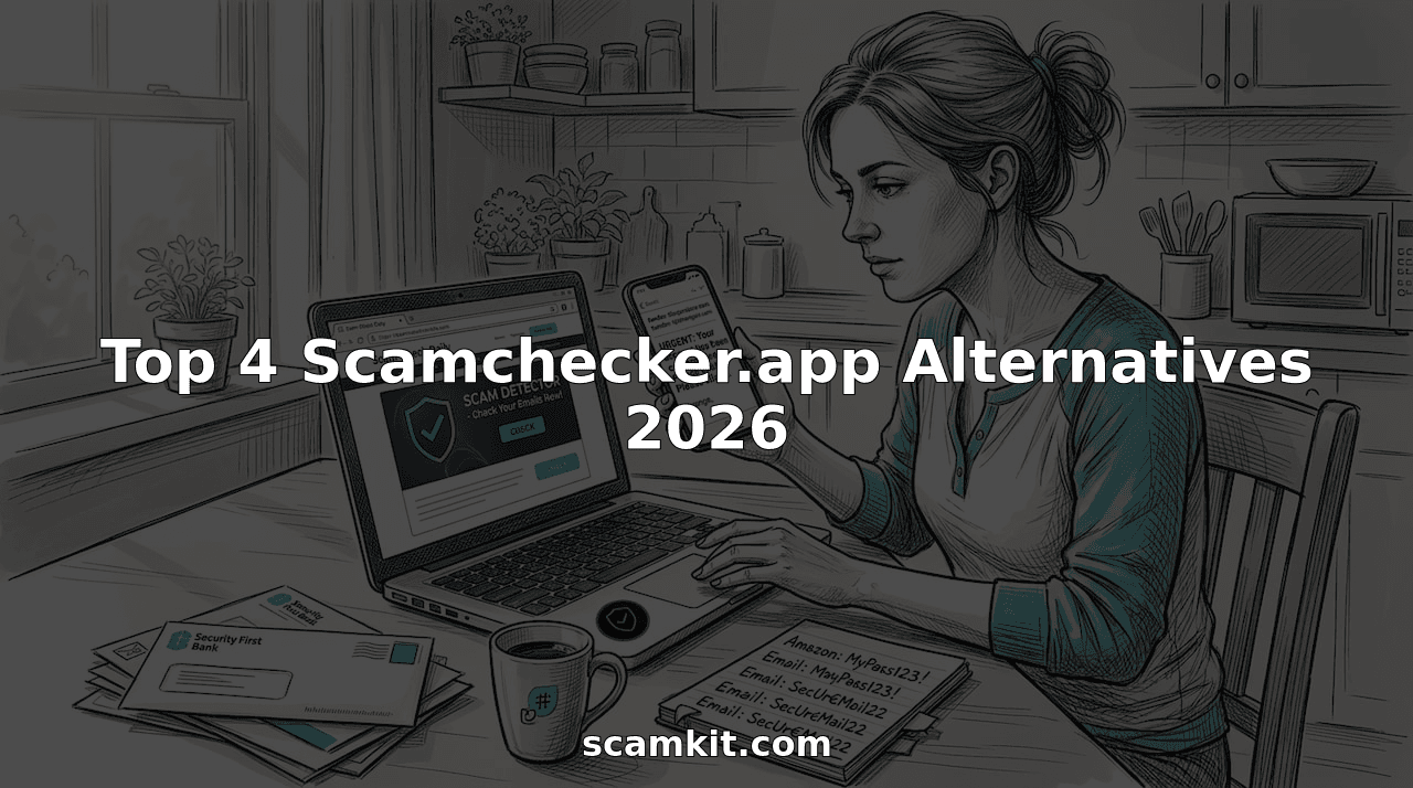 Top 4 Scamchecker.app Alternatives 2026