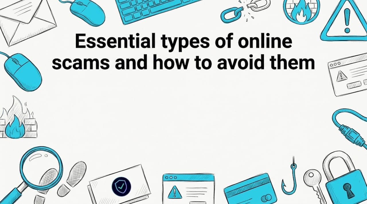 Essential types of online scams and how to avoid them